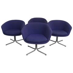 Rare Set of Four Pierre Paulin F8800 Tulip Chairs by Artifort, 1963