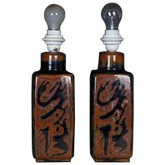 Rörstrand, Carl Harry Stalhane, Pair of Table Lamps in Porcelain "Sultan"