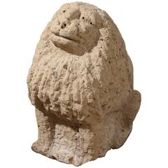 17th Century Italian Carved Stone Italian Lion Sculpture