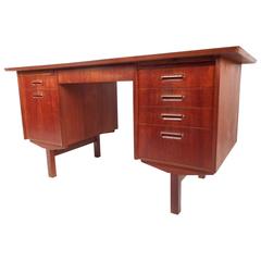 Mid-Century Modern Danish Teak Writing Desk 12