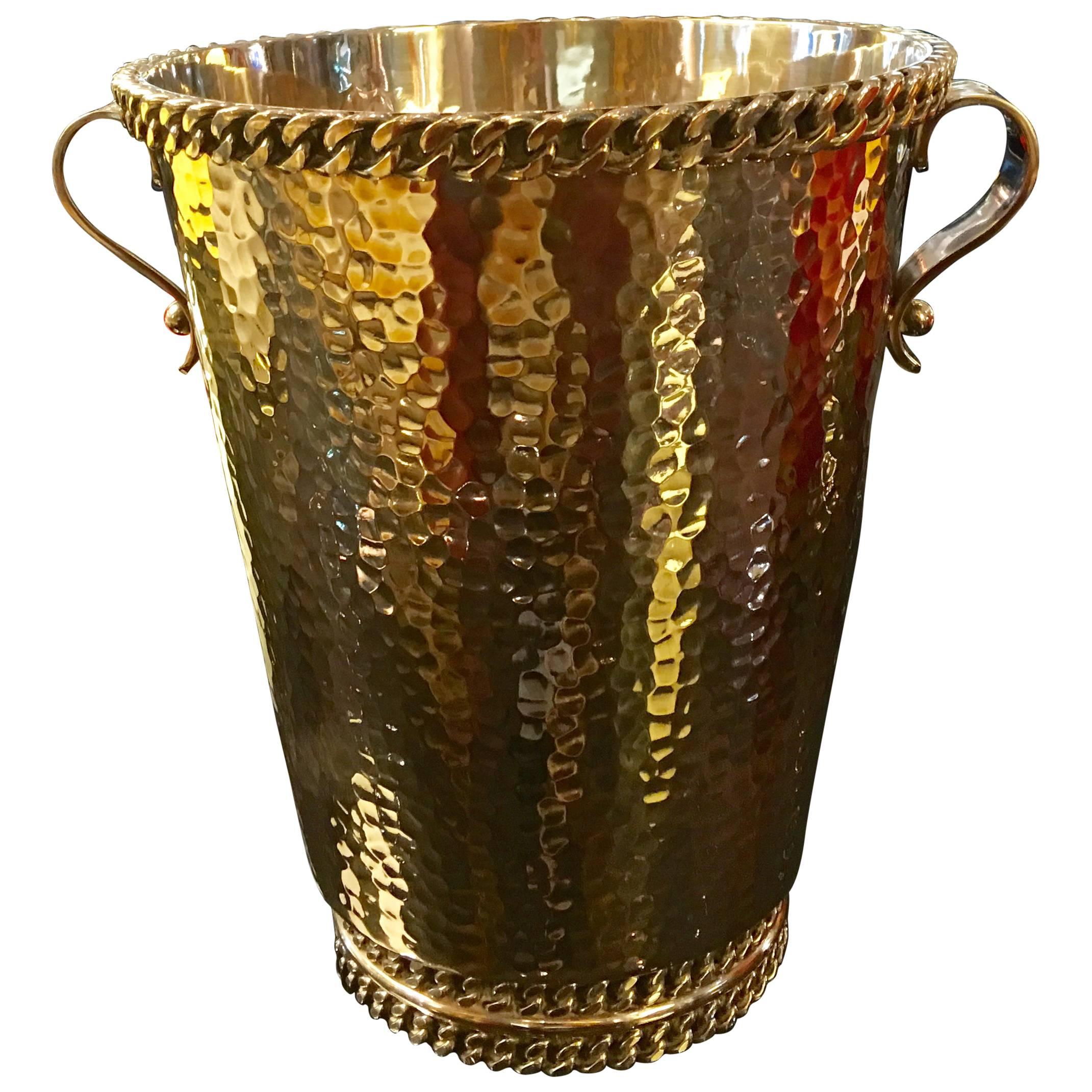 Champagne Bucket by Jean Despres For Sale