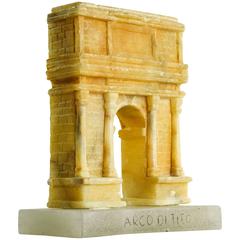 Grand Tour Architectural Model of the Arch of Titus, Rome