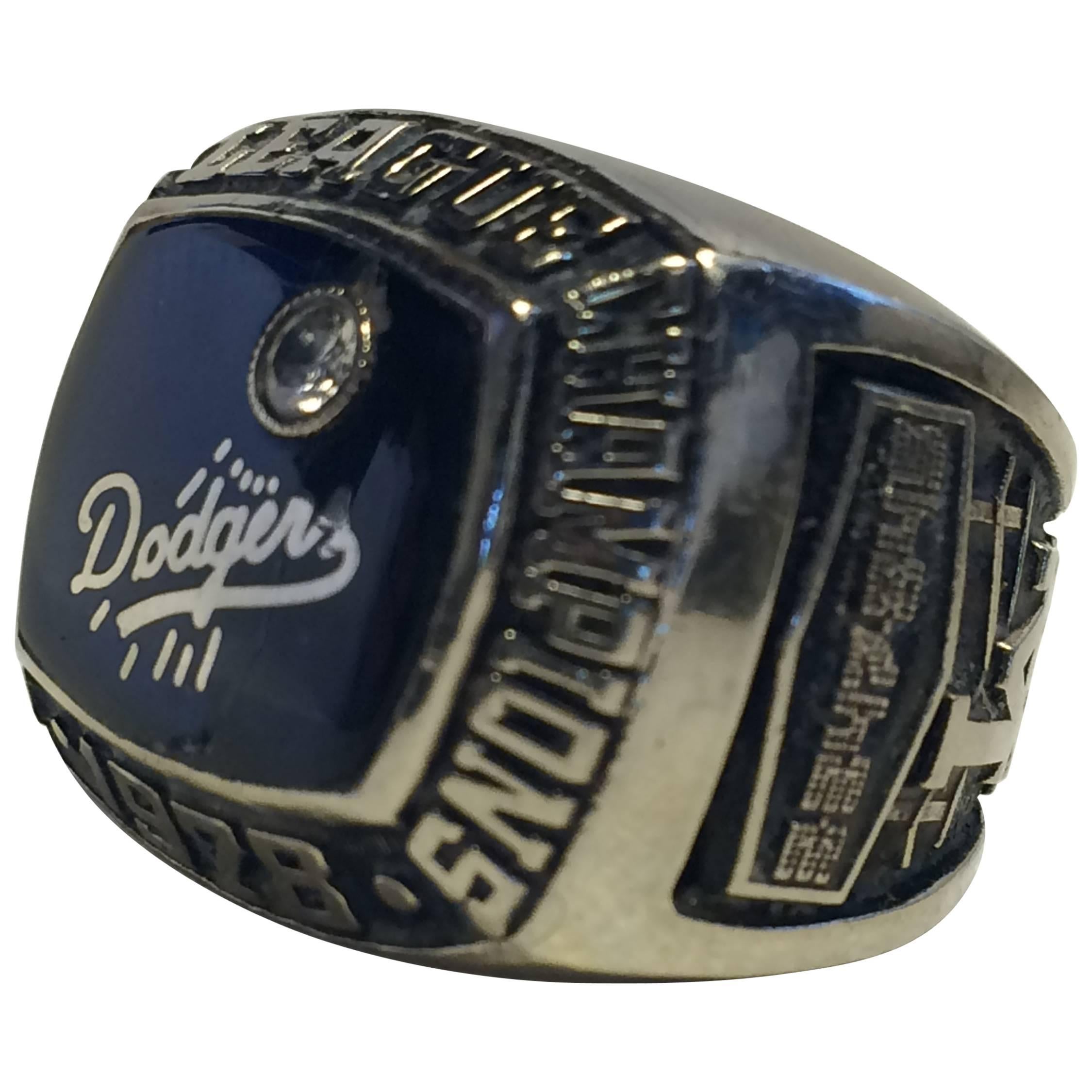 1979 Las Angeles Dodgers National League Championship Ring, 14-Karat Gold sports For Sale