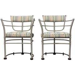 Rare Early Pair of Warren McArthur 1044s Armchairs, 1933-1934 10