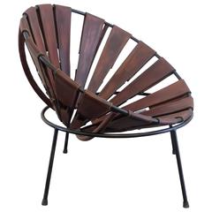 Bowl Chair in Leather by Lina Bo Bardi from the 1950s 6
