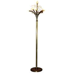 Italian Brass Floor Lamp 10