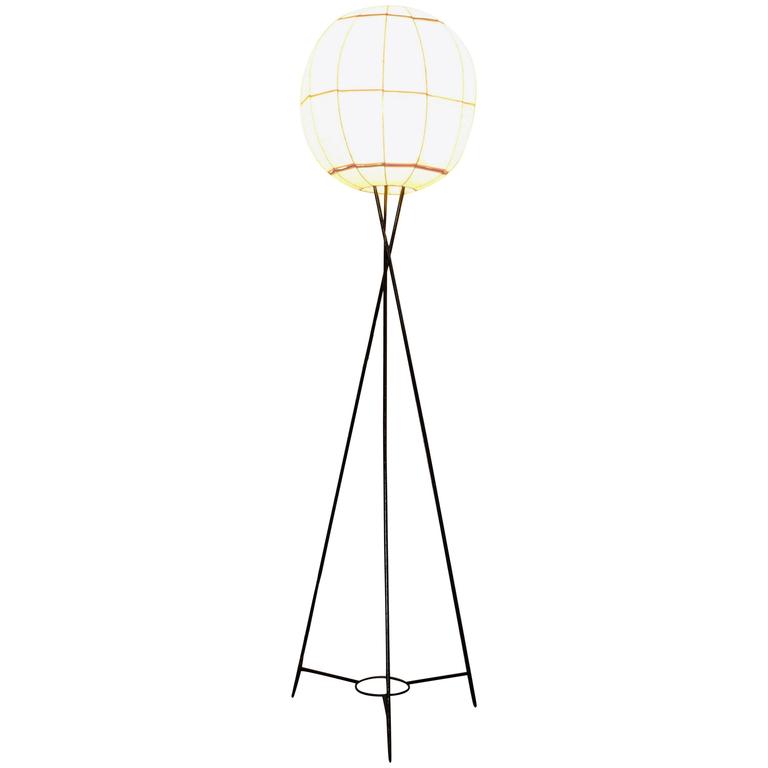 Italian Floor Lamp In Style Of Isamu Noguchi For At 1stdibs Italian Floor Lamp In Style Of Isamu Noguchi For