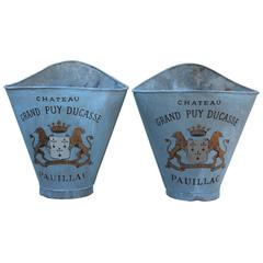 French Zinc Grape Hods, 19th Century Antique 4