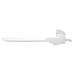 Silver Plate Horse Letter Opener by Hermès