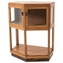 Rare Art Deco Amsterdam School Tea Cabinet, 1920s