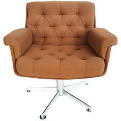 Lounge Swivel Armchairs by Airborne, circa 1970 4