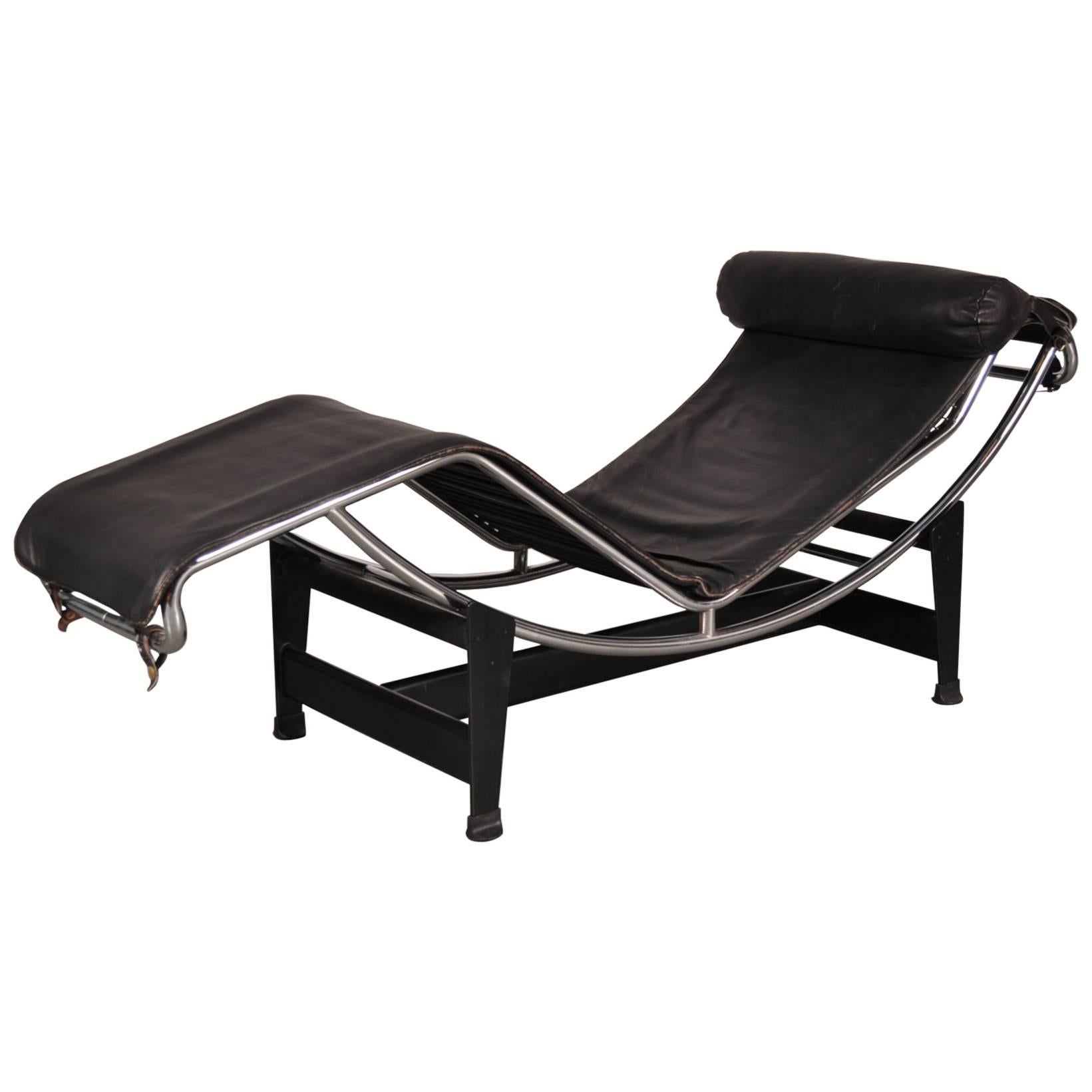 LC4 Chaise Longue by Le Corbusier for Cassina, Italy, circa 1970