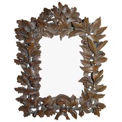 19th Century Carved Wood Frame
