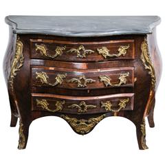 Miniature Louis XV Style Marble Commode 12