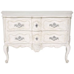 Painted Two-Drawer Louis XV Commode