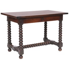Antique Spanish Revival Refectory Table