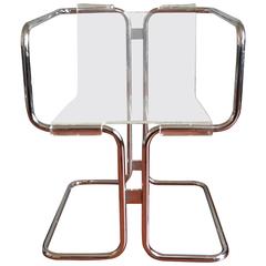 Fabio Lenci Lucite Chairs, Italy, circa 1970