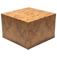 Pace Collection Burlwood Cube