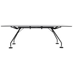 Vintage Nomos Desk by Sir Norman Foster for Tecno, Conference Table, Italy