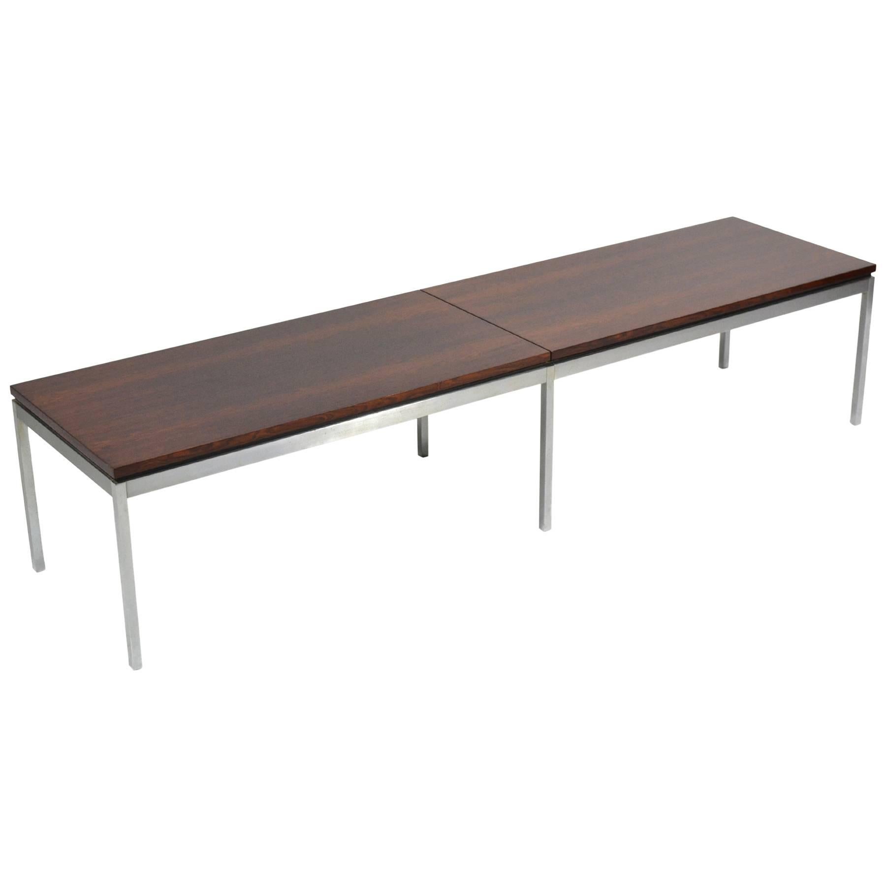 Florence Knoll Rosewood Table or Bench