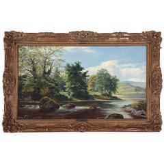 Oil on Canvas by Benjamin William Leader 12