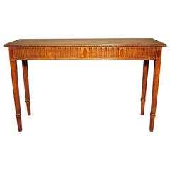 George III Mahogany Neoclassical Console Table or Side Table 4