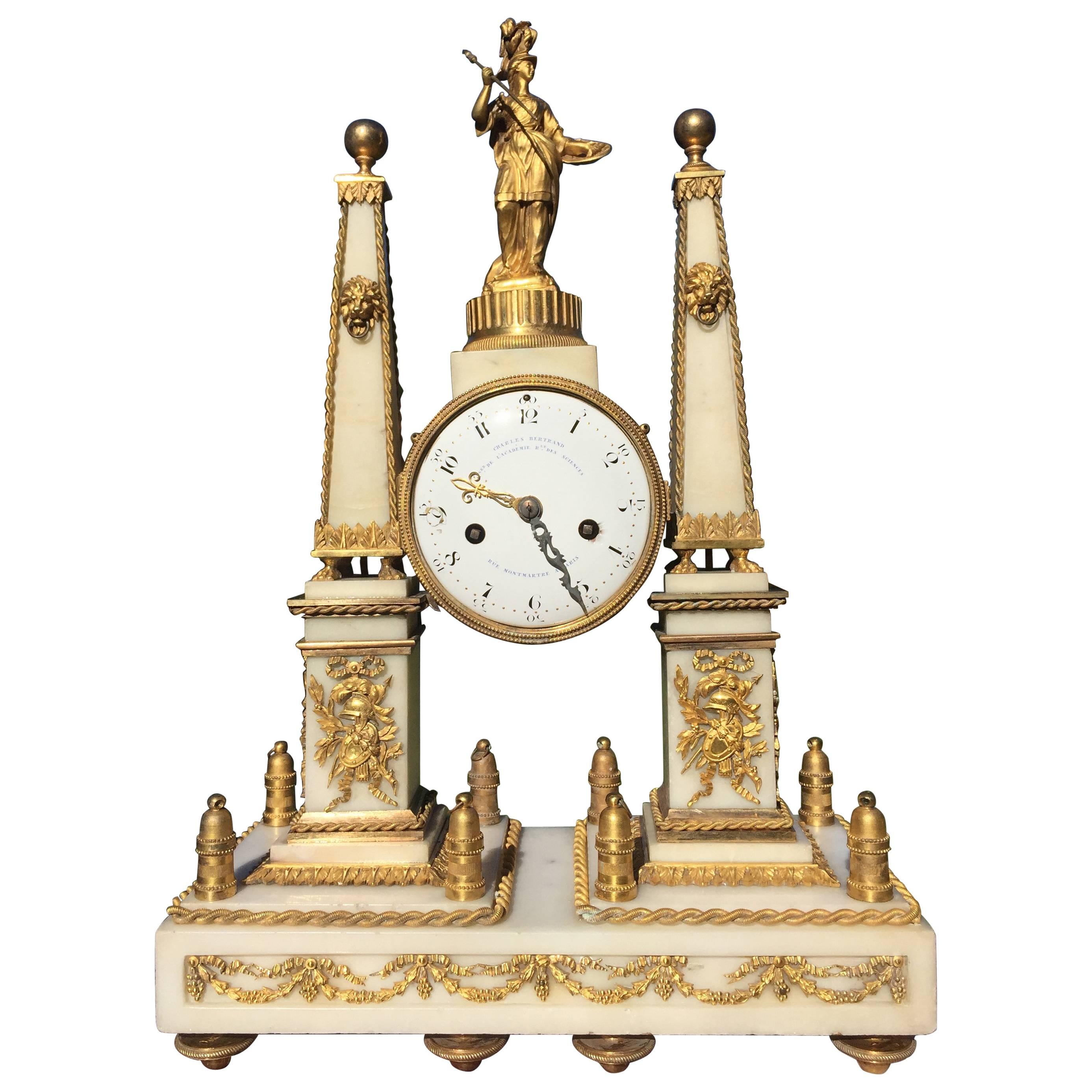 Marble Clock, Louis XVI 
