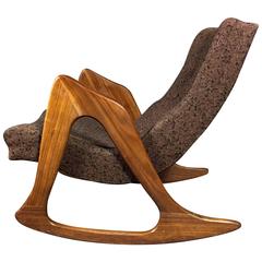 Iconic Adrian Pearsall 812-Cr Rocking Chair for Craft, USA, 1950s