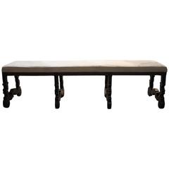 Spanish 19th Century Bench or Banquette