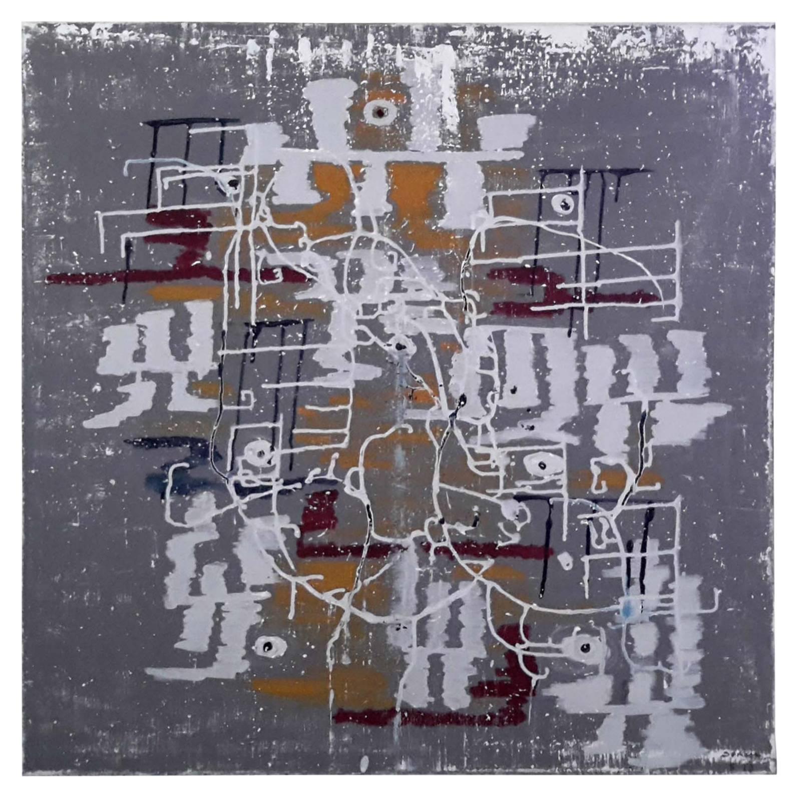 Sancie Austin  Abstract  "Wired", 2013 For Sale