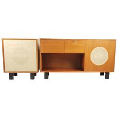 Vintage George Nelson Stereo Cabinet for Herman Miller