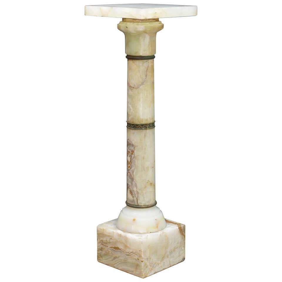 Adjustable Height Contemporary Sculpture Stand For Sale at 1stdibs