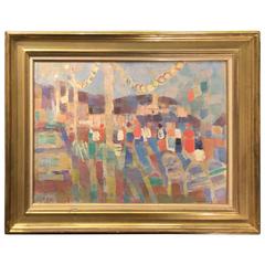 French Oil Painting, Bolin, circa 1920
