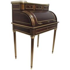 French Directoire Style Cylinder Desk 5