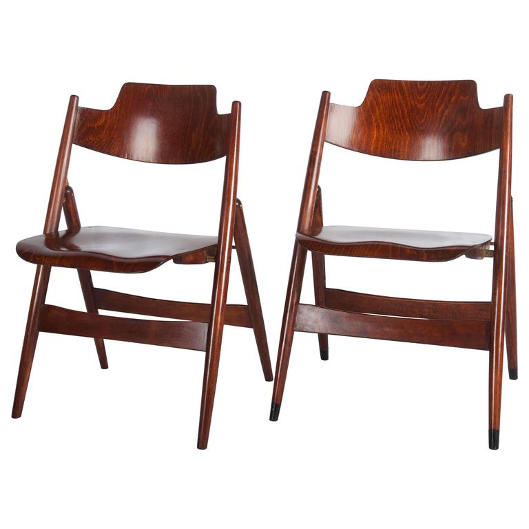 Mid Century Folding Chair By Egon Eiermann