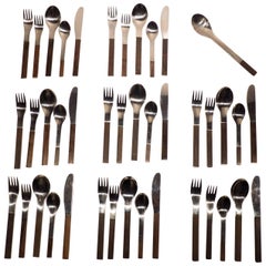 Carl Auböck "Duo" Flatware Service for Eight