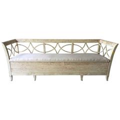 Used Swedish Gustavian Sofa Bed
