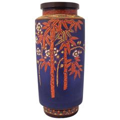 Antique Japanese Moriage Vase