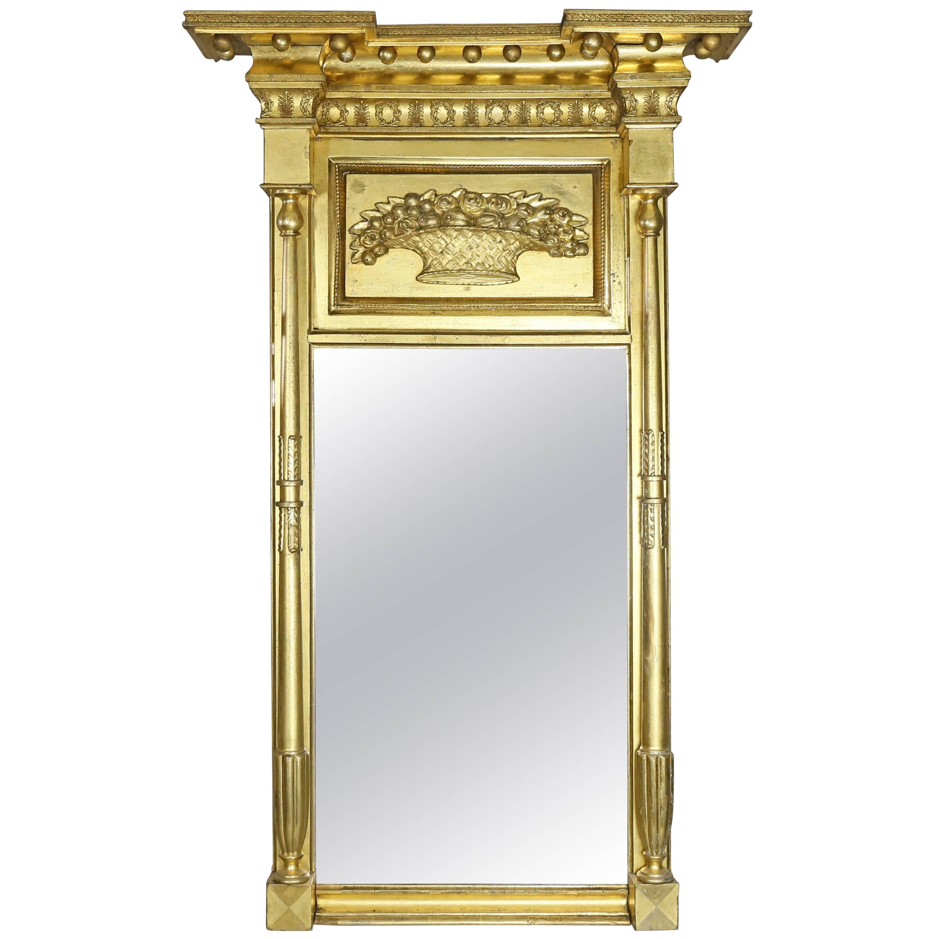 American Federal Salem Giltwood Pier Mirror