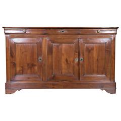 French Louis Philippe Period Cherry Enfilade Buffet