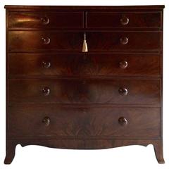 Fabulous Large Antique Mahogany Chest of Drawers Dresser
