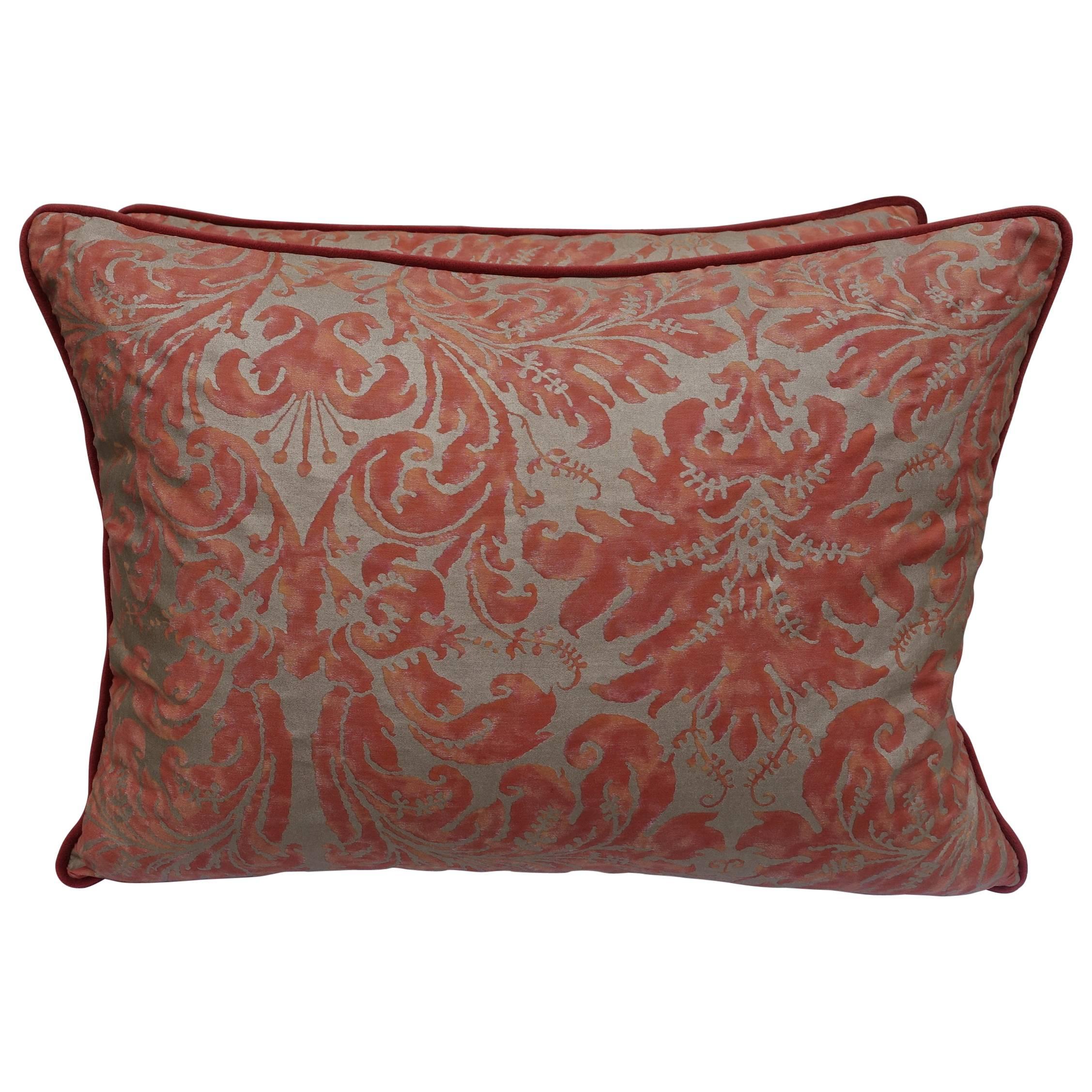 Pair of Lucrezia Fortuny Textile Pillows