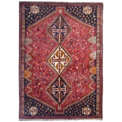 persian rugs animal motif tribal rug shiraz antique