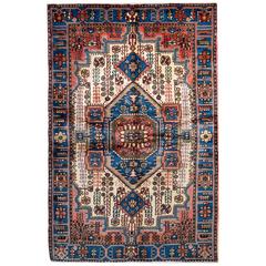 Vintage Persian Hamedan Rug 12