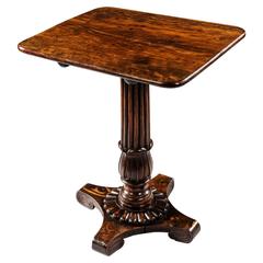 Fine Anglo-Indian William IV Period Calamander Table