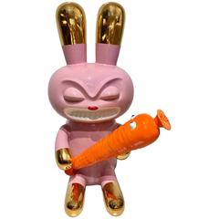 Massimo Giacon "Love Carrot" Ceramic Sculpture by Superego, Italy 5