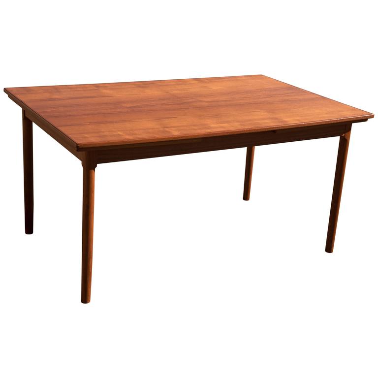 Stunning A/S Randers Møbelfabrik Danish Teak Dining Table at 1stDibs