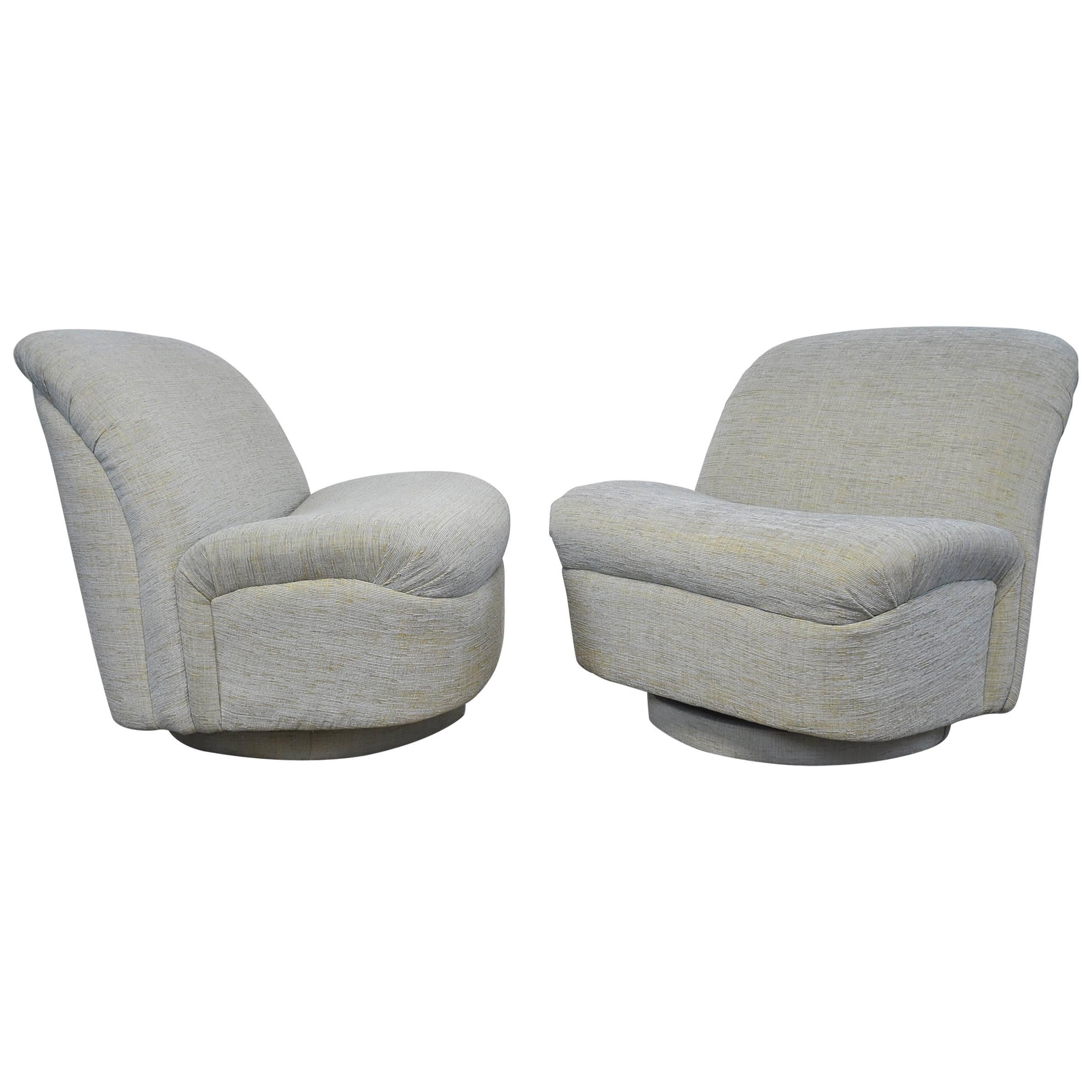 Directional Swivel Rocking Lounge Chairs
