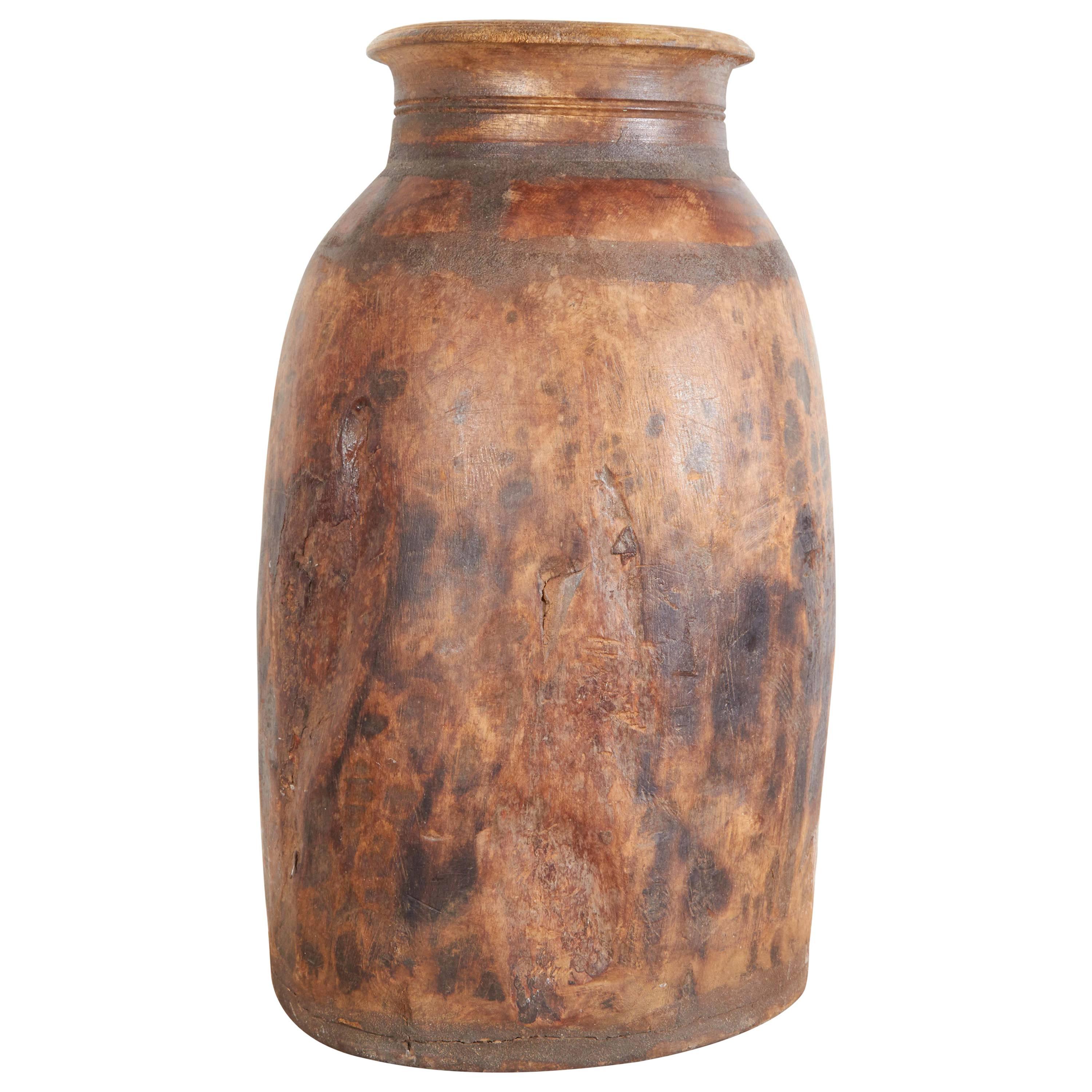 Perfectly Worn Primitive Grain Container