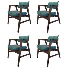 Set of Four Gunlocke Chairs